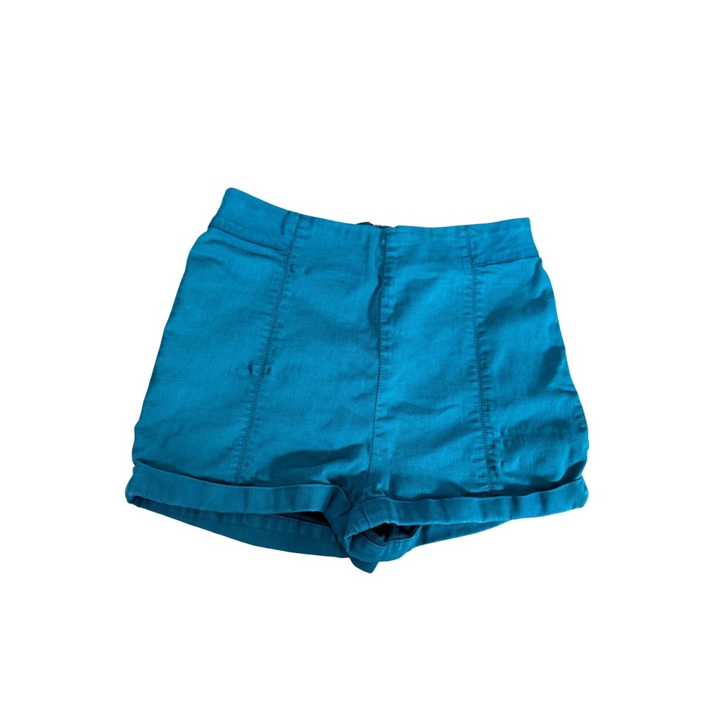 Cooperative teal shorts